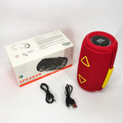 Bluetooth-колонка TG657 з RGB підсвічуванням 1500 mAh, бездротова колонка портативна потужна. Колір: червоний. Зображення №8