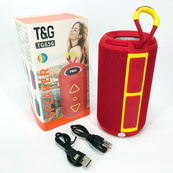 Bluetooth колонка портативна TG656 FM-радіо, акумуляторна колонка для музики. Колір: червоний. Зображення №8