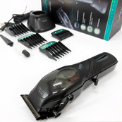 Машинка для стрижки волос VGR V-269 (профессиональная) с дисплеем и 4 насадками, окантовочная машинка. Изображение №8