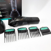 Машинка для стрижки волос VGR V-269 (профессиональная) с дисплеем и 4 насадками, окантовочная машинка. Изображение №11