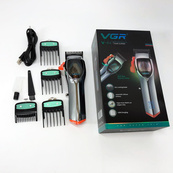 Машинка для стрижки волосся VGR V-647 зі змінними насадками, Машинка для стрижки для дому. Зображення №10