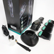 Машинка для стрижки волос VGR V-269 (профессиональная) с дисплеем и 4 насадками, окантовочная машинка. Изображение №13