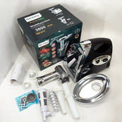 Мясорубка Rainberg RB-675 3800 Вт с соковыжималкой, мясорубка электрическая металл. Цвет: черный. Изображение №8 Мясорубка Rainberg RB-675 3800 Вт с соковыжималкой, мясорубка электрическая металл. Цвет: черный. Изображение №8