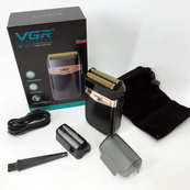Электробритва VGR V-331, шейвер бритва триммер для стрижки усов и бороды профессиональная мужская бритва. Изображение №15