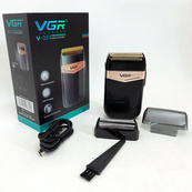 Электробритва VGR V-331, шейвер бритва триммер для стрижки усов и бороды профессиональная мужская бритва. Изображение №17