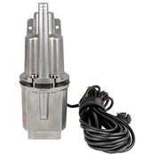 Насос вібраційний 0.25кВт, H 75м, Q 18л/хв, 100мм, 10м кабелю, верхній забір. Зображення №6