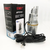 Насос вібраційний 0.25кВт, H 75м, Q 18л/хв, 100мм, 10м кабелю, верхній забір. Зображення №11