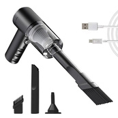 Ручний міні акумуляторний пилосос для машини / будинку з насадками AS-228. Зображення №10