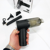 Ручний міні акумуляторний пилосос для машини / будинку з насадками AS-228. Зображення №21