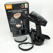 Отпариватель ручной RAF R.1285 Утюг с паром для вертикальной глажки одежды 1600 Вт. Изображение №5