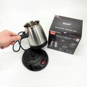 Кофеварка электрическая металлическая турка RAF R.150 500 мл. Изображение №6