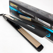 Выпрямитель-утюжок для волос Gemei GM-416. Цвет: черный. Изображение №5