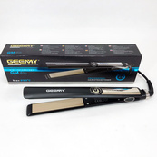 Выпрямитель-утюжок для волос Gemei GM-416. Цвет: черный. Изображение №9