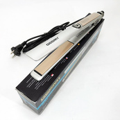 Випрямляч-праска для волосся Gemei GM-416. Колір: білий. Зображення №7