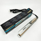 Випрямляч-праска для волосся Gemei GM-416. Колір: білий. Зображення №10