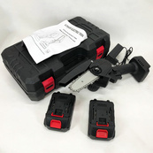 Міні пила 15см акумуляторна з двома акумуляторами в кейсі, акумуляторна мініпила сучкоріз. Зображення №5