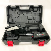 Міні пила 15см акумуляторна з двома акумуляторами в кейсі, акумуляторна мініпила сучкоріз. Зображення №8