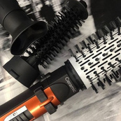 Фен Щітка Gemei Gm-4828 Браш Стайлер гребінець Для Брашинга, Фен щітка 3 в 1, Фен браш Gemei. Зображення №4