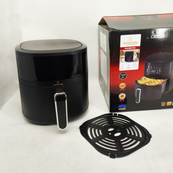 Аэрофритюрница без масла Crownberg CB-5550 2000Вт мультипечь с антипригарной чашей 5л и сенсорная. Изображение №4 Аэрофритюрница без масла Crownberg CB-5550 2000Вт мультипечь с антипригарной чашей 5л и сенсорная. Изображение №4