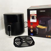 Аэрофритюрница без масла Crownberg CB-5550 2000Вт мультипечь с антипригарной чашей 5л и сенсорная. Изображение №6 Аэрофритюрница без масла Crownberg CB-5550 2000Вт мультипечь с антипригарной чашей 5л и сенсорная. Изображение №6