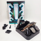 Машинка для стрижки VGR V-029 волосся та бороди акумуляторна триммер. Зображення №3