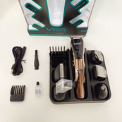 Машинка для стрижки VGR V-029 волосся та бороди акумуляторна триммер. Зображення №4