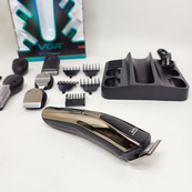 Машинка для стрижки VGR V-029 волосся та бороди акумуляторна триммер. Зображення №6