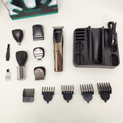 Машинка для стрижки VGR V-029 волосся та бороди акумуляторна триммер. Зображення №8