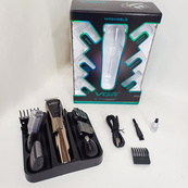 Машинка для стрижки VGR V-029 волосся та бороди акумуляторна триммер. Зображення №9