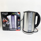 Чайник електричний з нержавіючої сталі Adler AD 1216 1.7L 2200Вт. Зображення №4 Чайник електричний з нержавіючої сталі Adler AD 1216 1.7L 2200Вт. Зображення №4