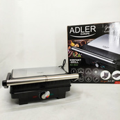 Електричний гриль Adler AD 3051 XL контактний 2800Вт. Зображення №5