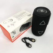 Bluetooth-колонка TG657 з RGB підсвічуванням 1500 mAh, Bluetooth колонка для гарної музики. Колір: чорний. Зображення №5