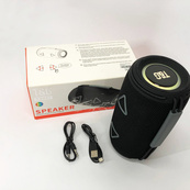 Bluetooth-колонка TG657 з RGB підсвічуванням 1500 mAh, Bluetooth колонка для гарної музики. Колір: чорний. Зображення №8