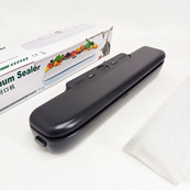 Вакуумний пакувальник автоматичний з дисплеєм Vacuum sealer NEW BLACK. Зображення №2