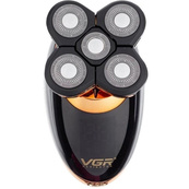 Электробритва VGR V-316, триммер для усов и бороды, аккумуляторная мужская бритва, триммер беспроводной. Изображение №5