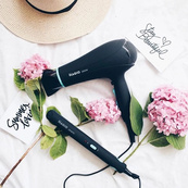 Фен Magio MG-169, мощный универсальный фен, воздушный стайлер для волос, фен с ионизацией. Изображение №3