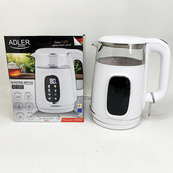 Чайник електричний Adler AD 1305 1.7Л 2200Вт White Silver. Зображення №6 Чайник електричний Adler AD 1305 1.7Л 2200Вт White Silver. Зображення №6