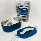 Ланч бокс з підігрівом електричний Adler AD 4505 Blue 55 Вт металевий для їжі з кришкою 0.8 л 220В. Зображення №10