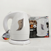 Электрочайник Adler AD 08 1.0л белый. Изображение №3 Электрочайник Adler AD 08 1.0л белый. Изображение №3