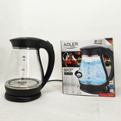 Чайник электрический Adler AD 1274 1,7л 2200Вт пластиковый с автоматическим отключением Black. Зображення №4 Чайник электрический Adler AD 1274 1,7л 2200Вт пластиковый с автоматическим отключением Black. Зображення №4