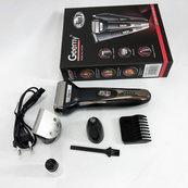 Тример універсальний GEMEI GM-598, бездротова електробритва, триммер для вусів. Колір: платиновий. Зображення №6