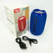 Портативна Bluetooth-колонка TG653 USB з ремінцем, Бездротова колонка портативна потужна. Колір: синій. Зображення №11 Портативна Bluetooth-колонка TG653 USB з ремінцем, Бездротова колонка портативна потужна. Колір: синій. Зображення №11