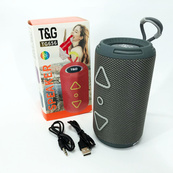 Bluetooth колонка портативна TG656 FM-радіо, Гучна блютуз колонка, Колонка для вечірки. Колір: сірий. Зображення №13