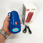 Портативна колонка Bluetooth з LED підсвічуванням TG288 бездротова колонка портативна потужна. Колір: синій. Зображення №3