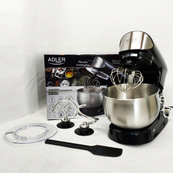 Кухонный комбайн ADLER AD 4226B POLAND 1200W 3L тестомес миксер планетарный. Изображение №2 Кухонный комбайн ADLER AD 4226B POLAND 1200W 3L тестомес миксер планетарный. Изображение №2