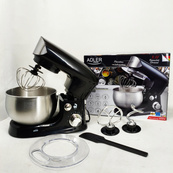 Кухонный комбайн ADLER AD 4226B POLAND 1200W 3L тестомес миксер планетарный. Изображение №4 Кухонный комбайн ADLER AD 4226B POLAND 1200W 3L тестомес миксер планетарный. Изображение №4