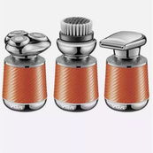 Электробритва VGR V-391. Цвет: оранжевый. Изображение №4