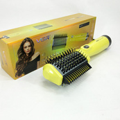 Фен стайлер для укладання та завивки волосся VGR V-497. Колір: жовтий. Зображення №9