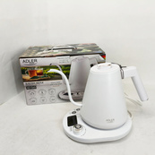 Электрочайник Adler AD 1349 1Л 900Вт Gooseneck с точным контролем температуры White. Изображение №4