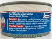 Тунець у власному соці ж/б Марінеро Marinero 130/185g 24шт/ящ. Зображення №2